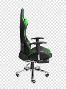 gaming chair ergonomic and stylish designed for comfortable gaming sessions transparent png