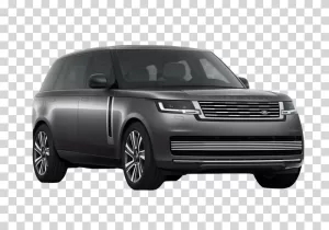 Range Rover 2024, luxury SUV, transparent PNG image 2024 Range Rover luxury SUV high-quality transparent PNG image