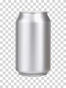 Can metal container beverage transparent PNG image