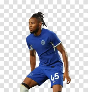 Christopher Nkunku Chelsea attacking midfielder footballer transparent png image