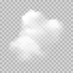 Cloud realistic sky cloudscape transparent PNG image