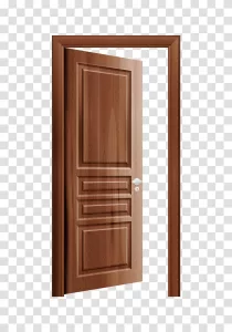 Door, stylish wooden entrance, transparent PNG image Door stylish wooden entrance transparent PNG image