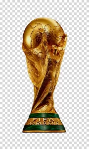 FIFA World Cup football trophy transparent PNG image