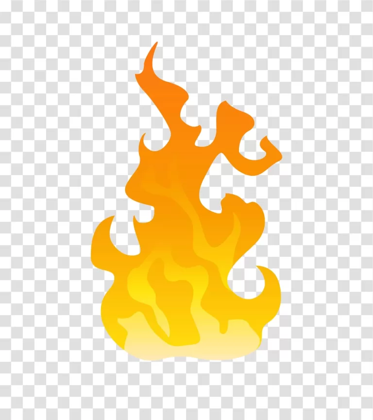 Fire flames transparent png image