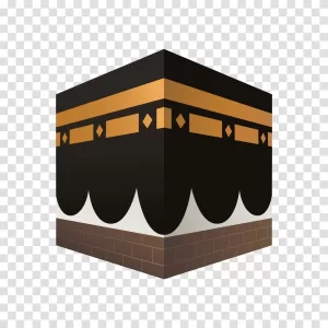 Hajj sacred pilgrimage transparent png image