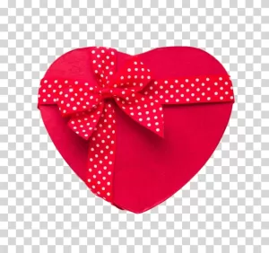Heart Present Gift romantic transparent PNG image