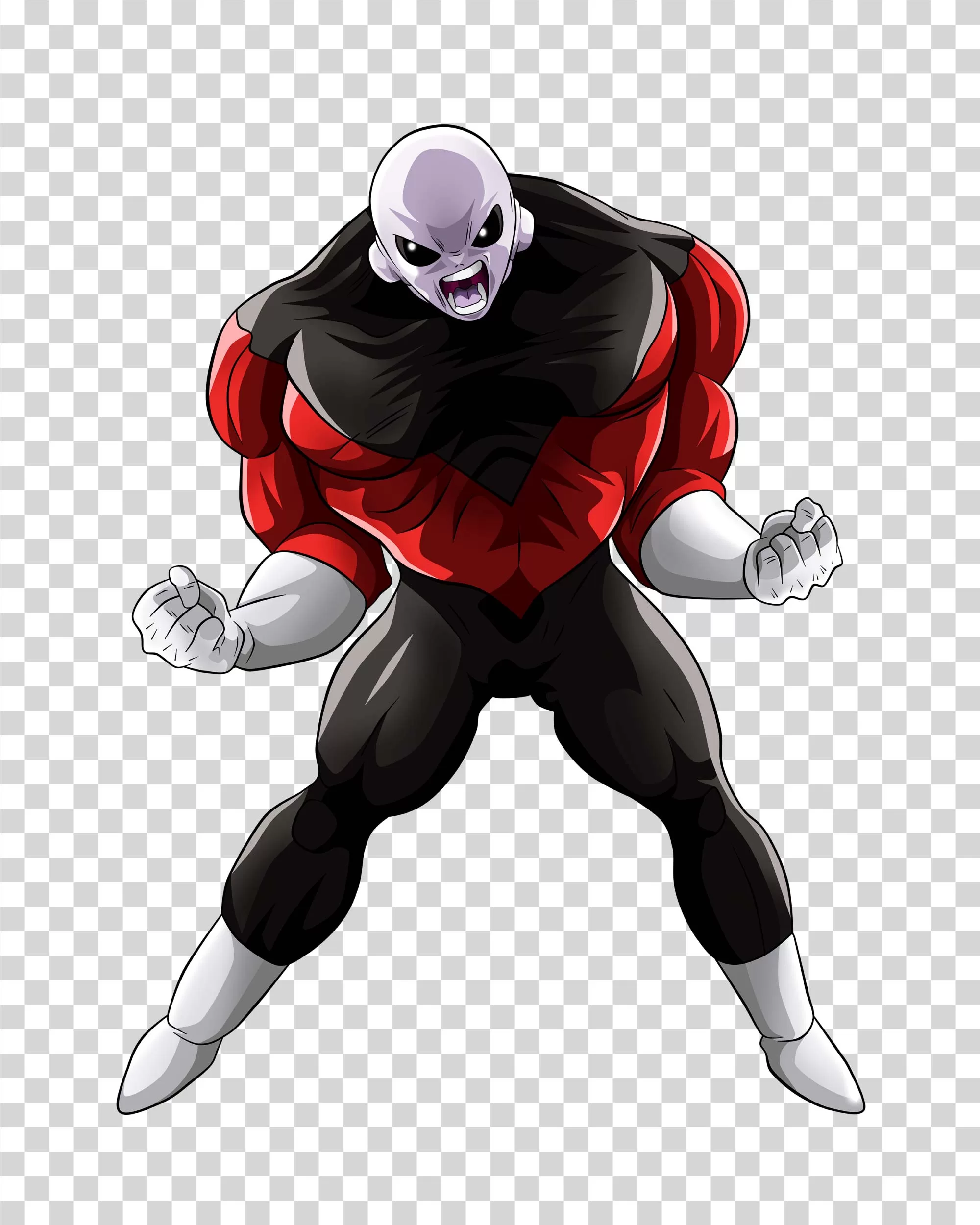 Jiren powerful warrior from Dragon Ball transparent PNG image