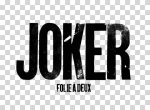 Joker Folie à Deux logo Joker 2 movie transparent PNG image