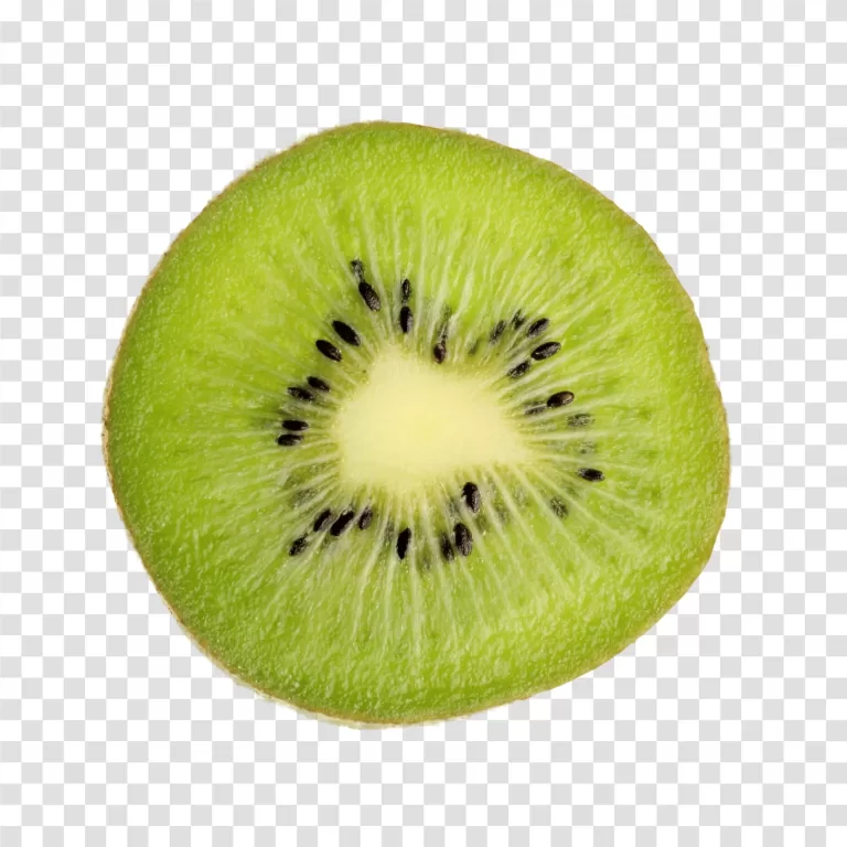 Kiwi fresh and juicy fruit green transparent PNG image