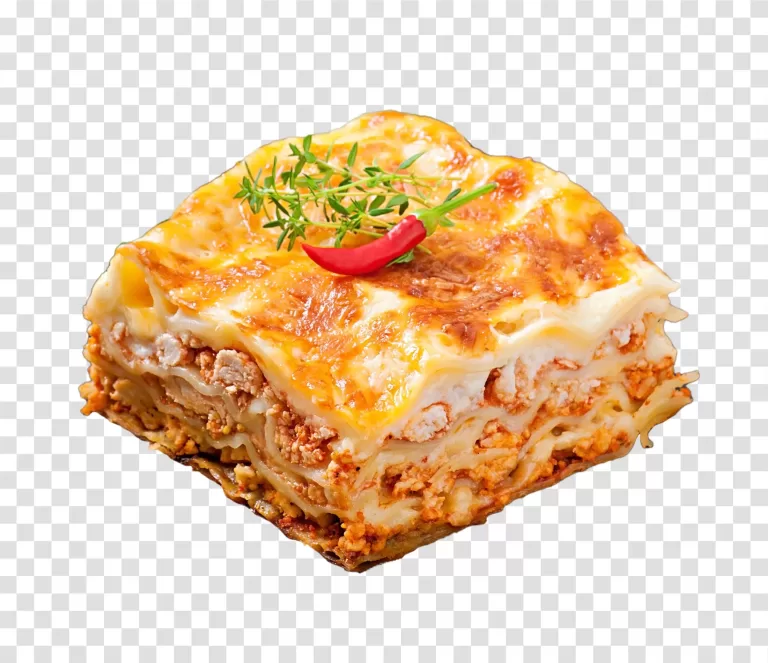 Lasagna Italian cuisine transparent png image