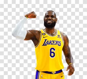 LeBron James Lakers NBA superstar transparent PNG image