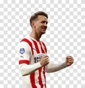 Luuk de Jong, PSV, talented footballer, transparent PNG image Luuk de Jong PSV talented footballer transparent PNG image
