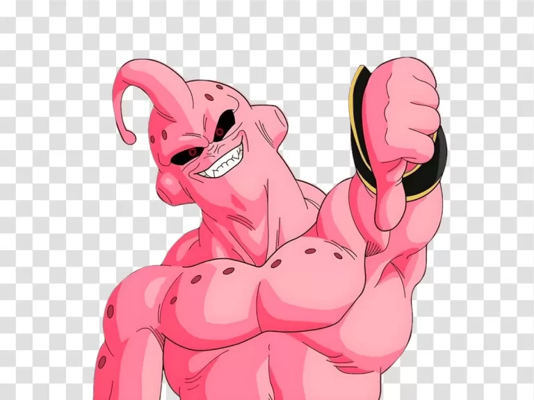 Majin Buu Dragon Ball anime character transparent png image