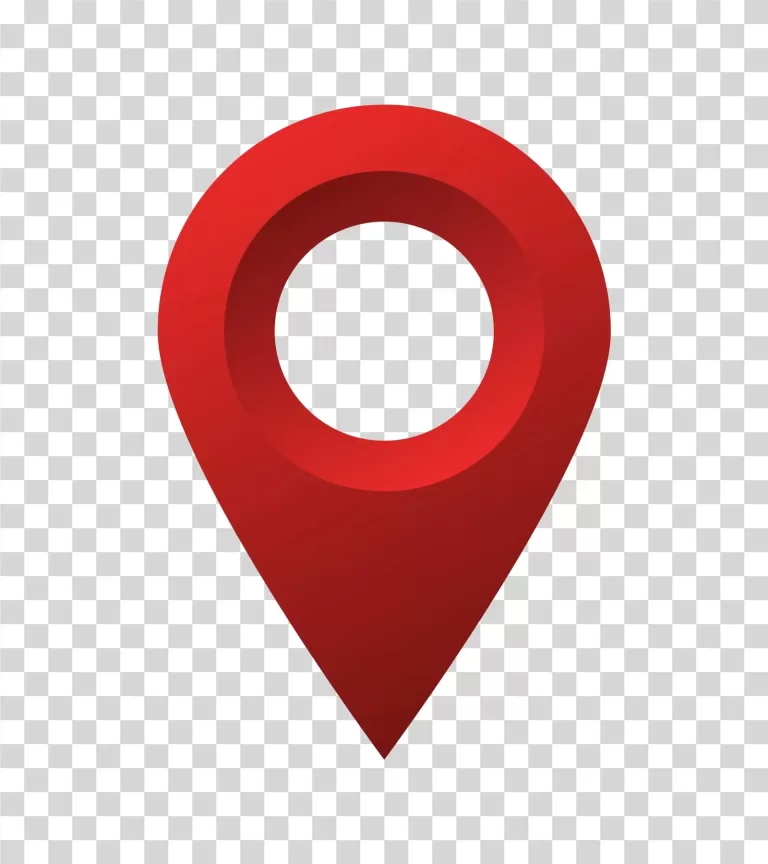 Map Pin Icon symbol for location transparent PNG image