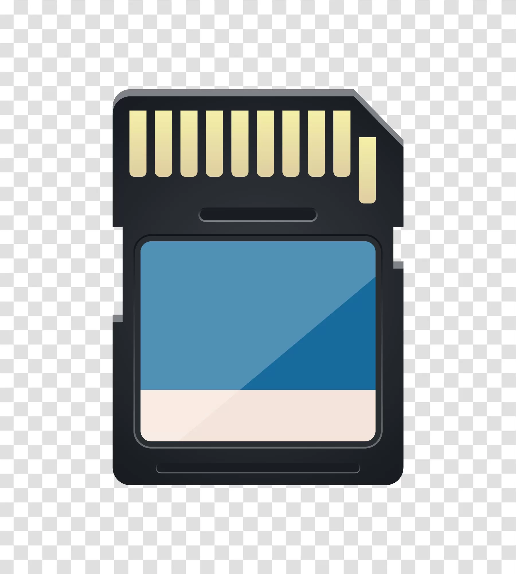 Memory Card essential for digital storage transparent png image