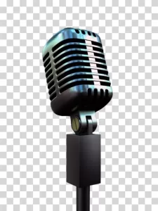 Microphone professional audio tool transparent PNG image