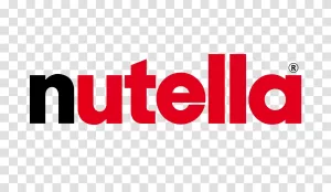 Nutella Logo hazelnut spread transparent PNG image