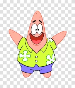 Patrick from SpongeBob beloved character transparent png image