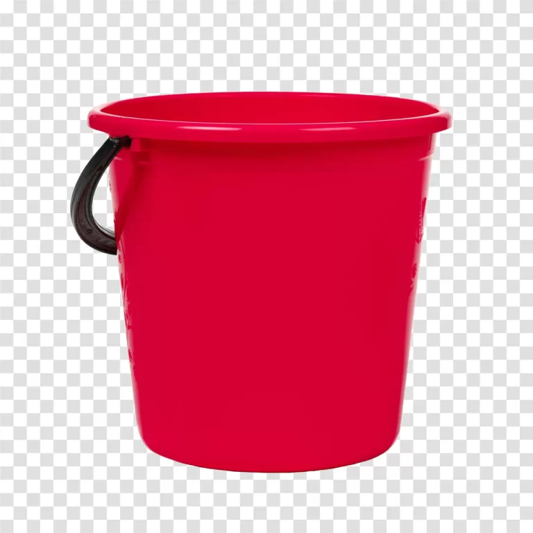 Plastic Bucket cleaning transparent PNG image