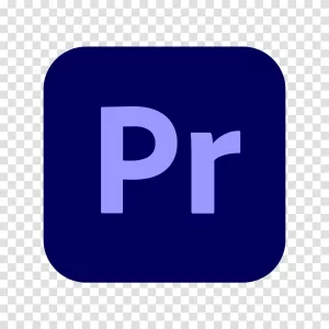 Premiere Pro logo Adobe symbol professional video editing transparent png image