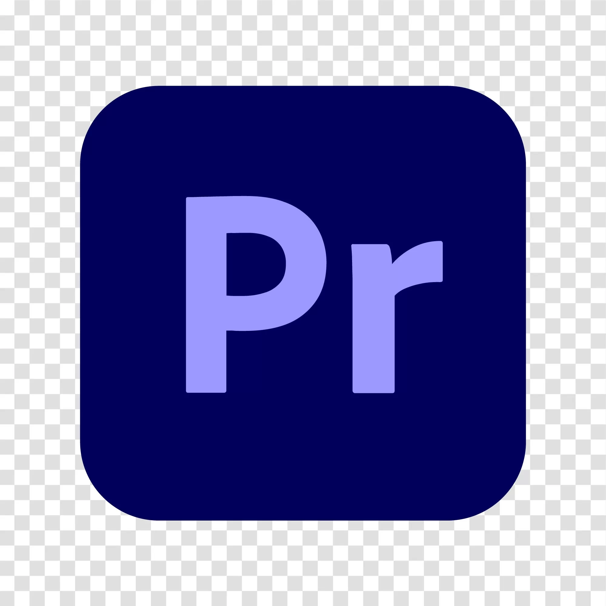 Premiere Pro logo Adobe symbol professional video editing transparent png image