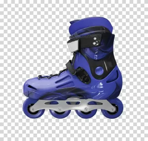 Rollers Shoes playful footwear transparent PNG image