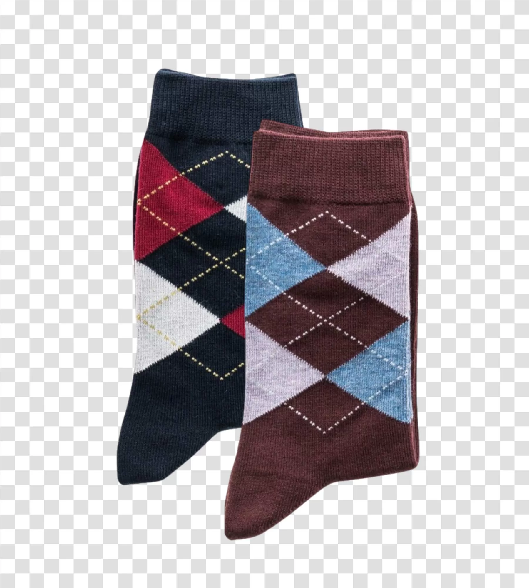 Socks cozy winter fashion transparent PNG image