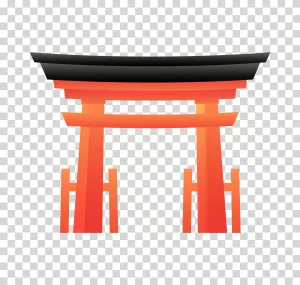 Torii Gate, Japanese tradition, Shinto shrine, transparent PNG image Torii Gate Japanese tradition Shinto shrine transparent PNG image