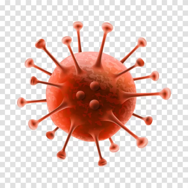 Virus health concept scientific illustration transparent png image