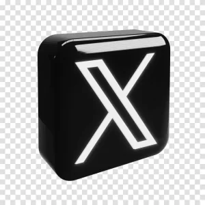 X Logo Twitter rebrand transparent PNG image