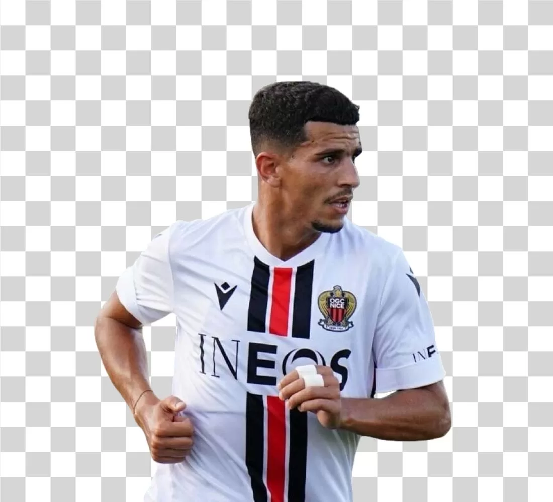 Youcef Atal footballer from Algeria transparent PNG image