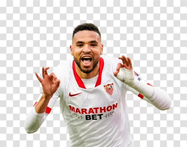 Youssef En-Nesyri talented Moroccan footballer transparent png image