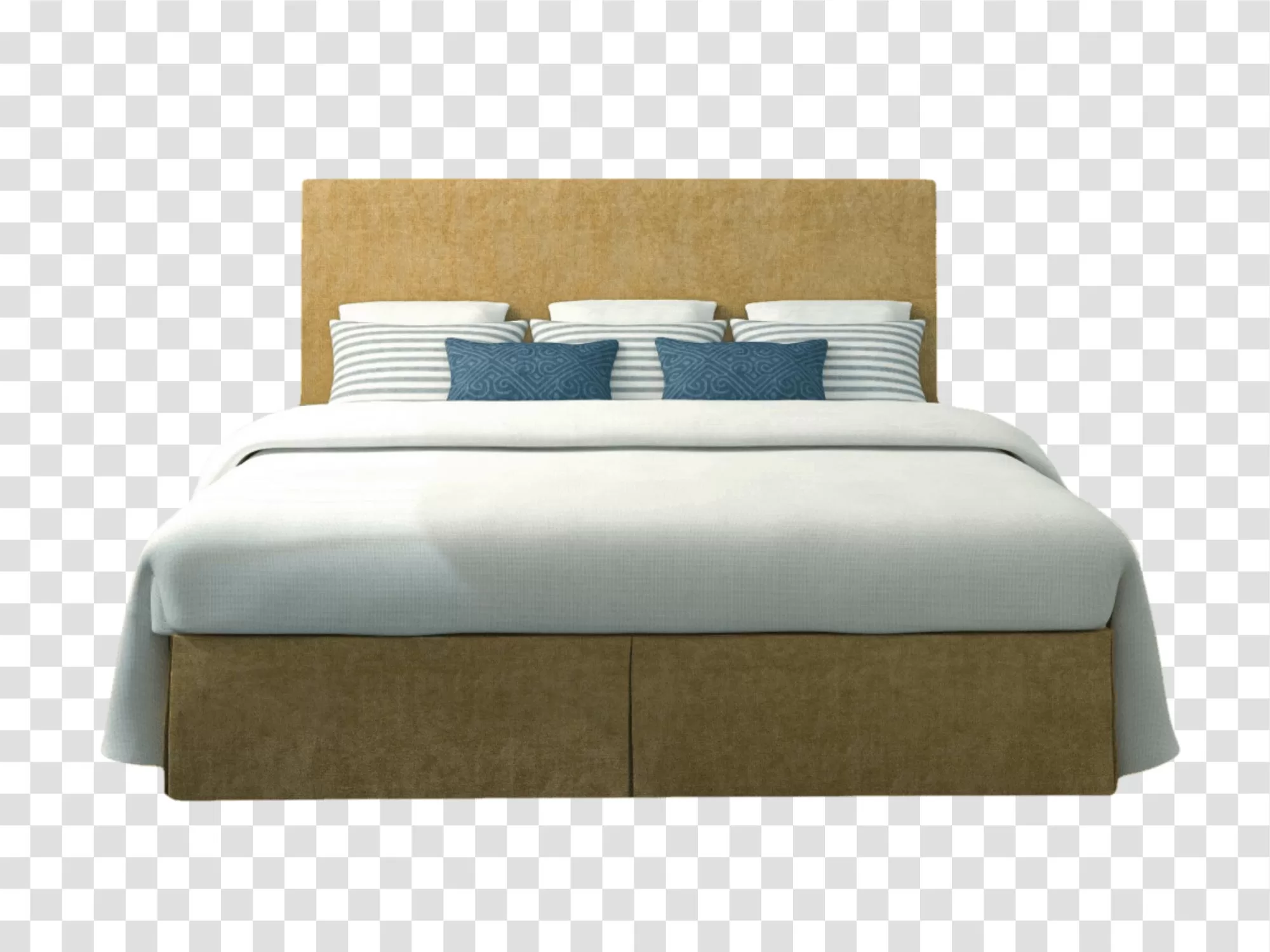 comfortable bed bedroom furniture transparent png