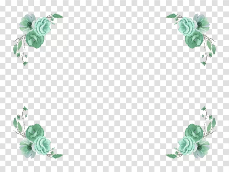 watercolor vintage flowers cards transparent png