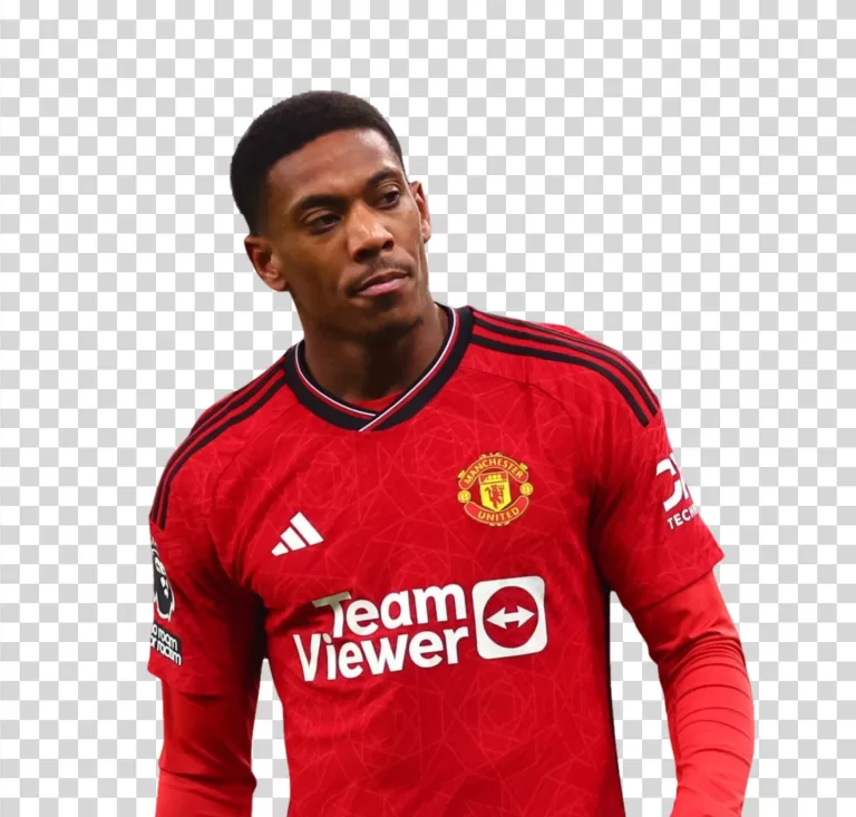 Anthony Martial Manchester United French Footballer transparent PNG image