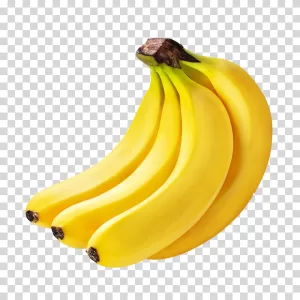Banana tropical fruit healthy transparent PNG image