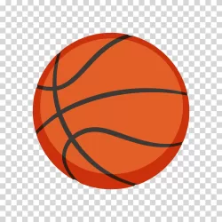 Basketball Ball sports gear transparent PNG image