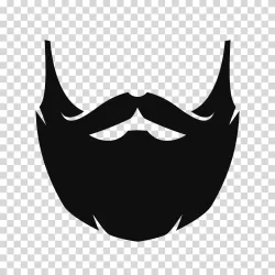 Beard symbol barbershop facial hair transparent PNG image