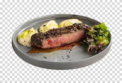 Beef steak savory meat dish transparent PNG image