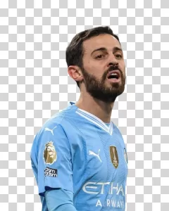Bernardo Silva, Manchester City, footballer from Portugal, transparent PNG image Bernardo Silva Manchester City footballer from Portugal transparent PNG image