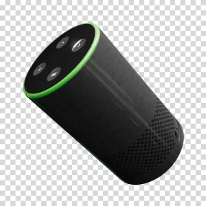 Bluetooth speaker portable audio device transparent PNG image