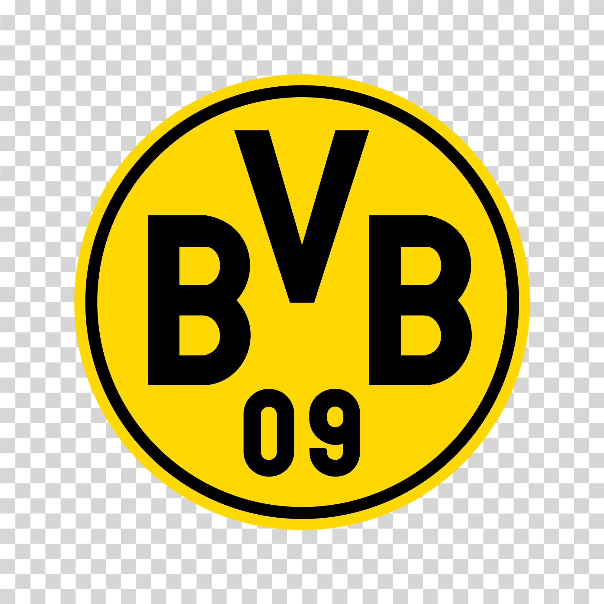 Borussia Dortmund Logo football Bundesliga transparent PNG image
