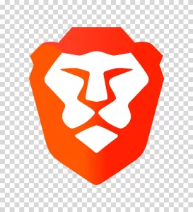 Brave web browser logo transparent PNG image