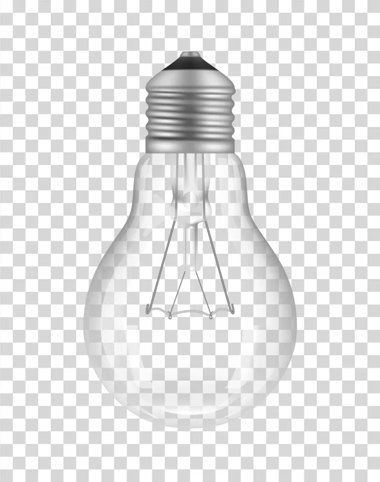 Bulb or Lamp lighting fixture transparent PNG image