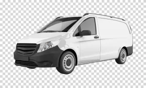 Cargo van transportation delivery vehicle transparent PNG image