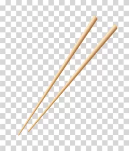 Chopsticks utensils for Asian cuisine transparent PNG image