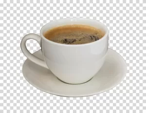 Coffee white cup hot beverage transparent PNG image