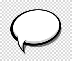Comic Speech Bubble element for comics and storytelling transparent PNG image