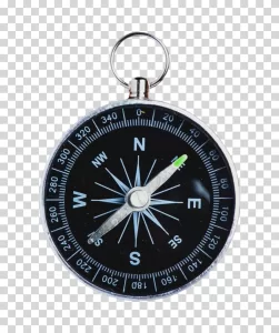 Compass essential tool for navigation and exploration transparent PNG image