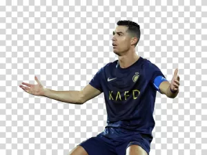 Cristiano Ronaldo Al Nassr Roshn Saudi League Transparent PNG Image